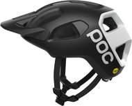 POC Cularis Uranium Black Matt/Hydrogen White w. Logo - Bike Helmet