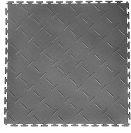 SEDCO PVC Podlaha ECO - T LOCK - Diamond, 498 × 498 × 6,5 mm, tmavě šedá - Tlumící podložka