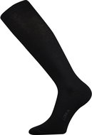 Lonka Compression Knee Highs Black (Kooperan) - knee socks