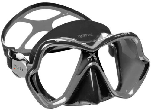 Mares Maska X-VISION ULTRA LiquidSkin, černá/sv. šedá - Diving Mask - Main image