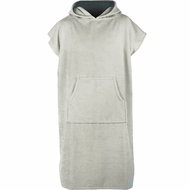 Agama Poncho Bamboo Kid 110 - 134 cm grey - beige - Towel Poncho