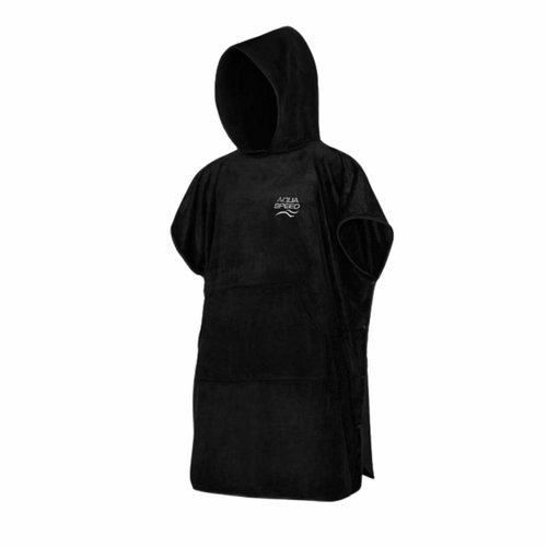 Aqua Speed Adult Poncho, black XL Main image Aqua Speed Adult Poncho, black XL - Towel Poncho - Main image