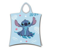 Jerry Fabrics Beach towel poncho 50 × 115 cm, Lilo and Stitch Blue - Towel Poncho