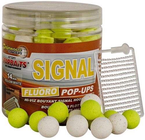 Starbaits Pop - Up Bright Signal 50 g 14 mm - Pop-up Boilies - Main image