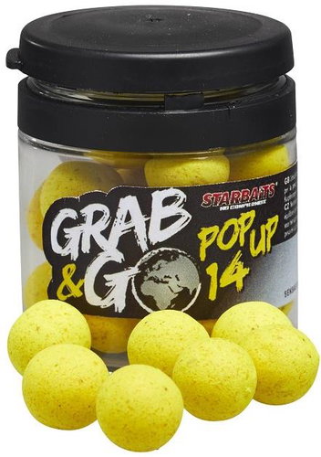Starbaits Pop - Up Global Scopex 20 g 14 mm - Pop-up Boilies - Main image
