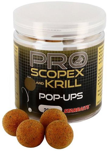 Starbaits Pop - Up Pro Scopex Krill 50 g 12 mm - Pop-up Boilies - Main image