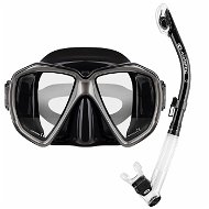 Aropec maska a šnorchl Hornet a Energy Dry černá - Potápačská sada