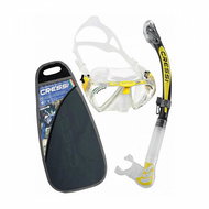 Cressi Penta Alpha Ultra Dry transp./žlutá - Diving Set
