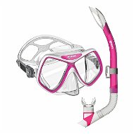 Mares maska a šnorchl Combo Ridley růžová - Diving Set