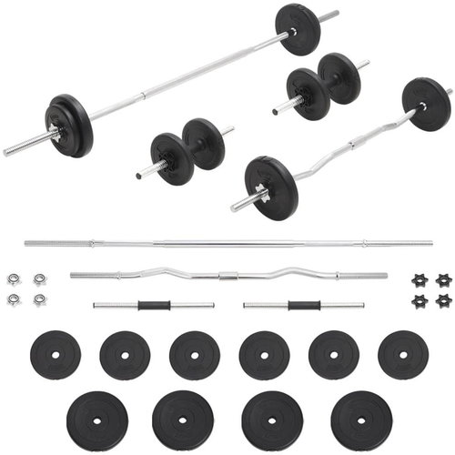 SHUMEE Sada obouručních a jednoručních činek 30 kg - Dumbell Set - Main image