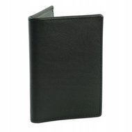 Solier SW45 Slim Leather wallet - Document Holder