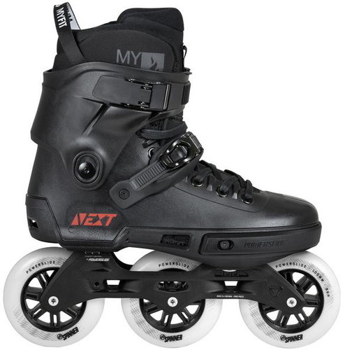 Powerslide Next Core Black 100 Trinity, size EU 44-45/282-289mm - Roller Skates - Main image