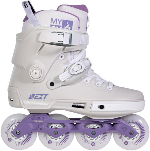 Powerslide Next Gray 80 Trinity, size EU 36-37 - Roller Skates - Main image