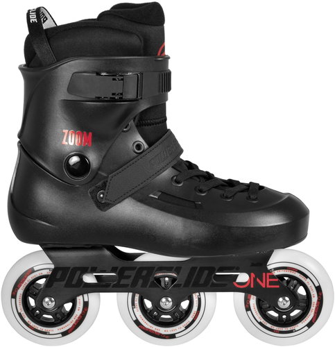 Powerslide One Zoom Black 100, size EU 35-36 - Roller Skates - Main image