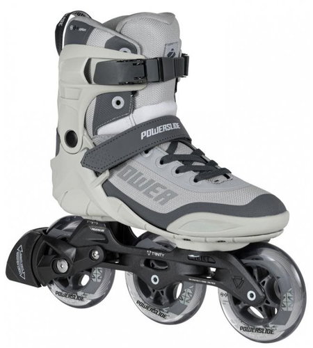 Powerslide Phuzion Krypton Gray 100 Trinity, size EU 36 - Roller Skates - Main image