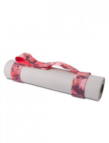 Prana Tote Mat Holder Dark Plum Digi Flower - Belt - Main image