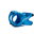 Extension bar 45 mm blue