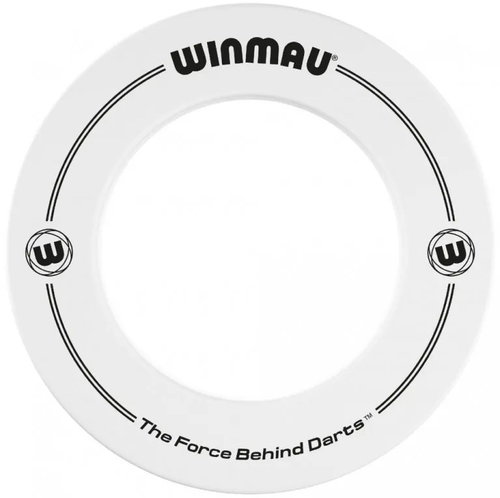 Winmau target protection with logo, white - Dartboard Catch Ring - Main image