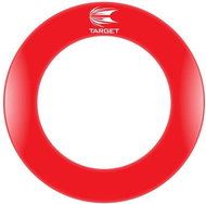 Target target protection with logo, red - Dartboard Catch Ring