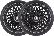 Root Industries Lotus Wheels 110 × 30 mm Black 2 pcs - Scooter Wheels