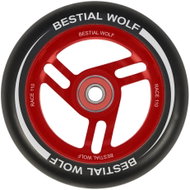 Bestial Wolf Wheel Race 110 mm Black/Red - Scooter Wheels