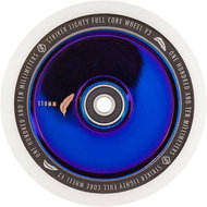 Striker Wheel Lighty Full Core V3 White Blue Chrome - Scooter Wheels