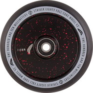 Striker Wheel Lighty Full Core V3 Splash Black/Red - Scooter Wheels