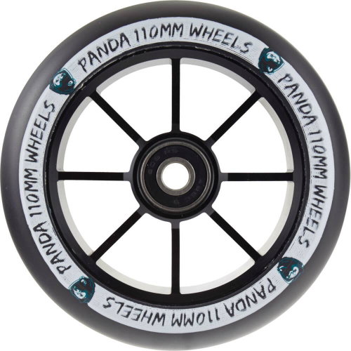 Panda Wheel Spoked V2 110 mm Black - Scooter Wheels - Main image