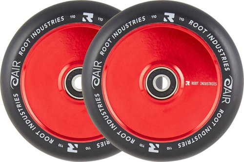 Root Industries Wheels Air Black 110 mm 2 pcs Red - Scooter Wheels - Main image