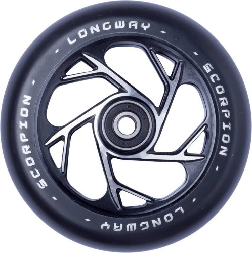 Longway Scorpion Wheel 110 mm Black - Scooter Wheels - Main image