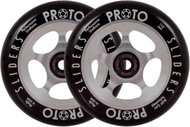 PROTO Wheels Slider 110 mm Black On Raw 2 pcs - Scooter Wheels