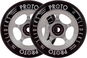 PROTO Kolečka Slider 110 mm Black On Raw 2 ks - Kolečka na koloběžku