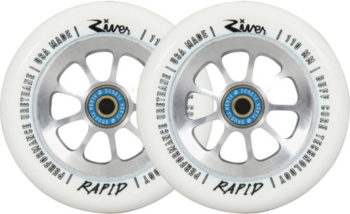 River Wheels Naturals Rapid 110 mm Blizzard 2 pcs - Scooter Wheels - Main image