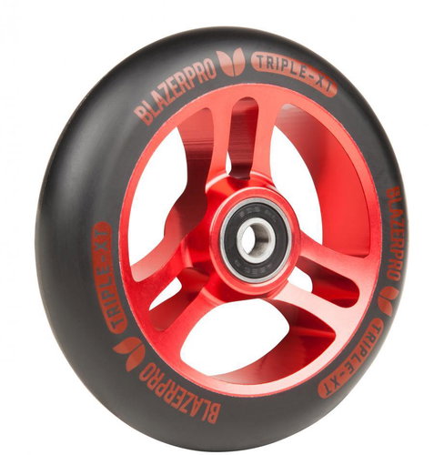 Blazer Pro Wheel Triple XT 110 mm Black/Red - Scooter Wheels - Main image