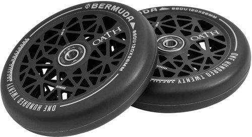 TRIAD OATH Bermuda Wheels 120 mm Black 2 pcs - Scooter Wheels - Main image