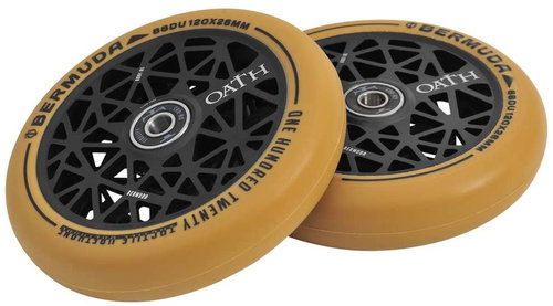 TRIAD OATH Bermuda Wheels 120 mm Gum 2 pcs - Scooter Wheels - Main image