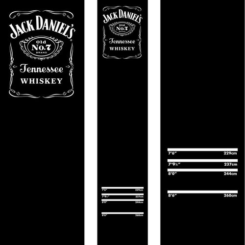 Mission Dart Mat Jack Daniels - Carpet - Main image