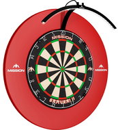 Mission Torus 100 Travel Light Sisal Target Light Black - Dart Accessories