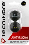 Squash Ball Tecnifibre two-pointed yellow - Squashový míč