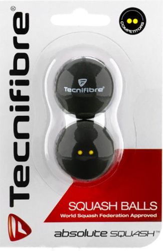 Tecnifibre double dot yellow - Squash Ball - Main image