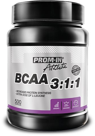 PROMIN BCAA 3:1:1, 500 Capsules - Amino Acids - Main image