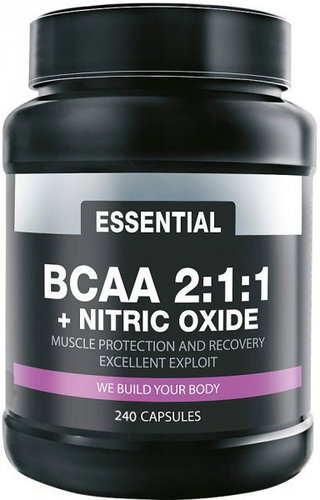 PROMIN BCAA 2:1:1 + Niitric Oxide, 240 Capsules - Amino Acids - Main image