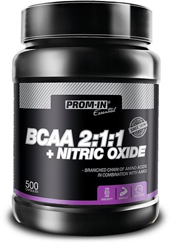PROMIN BCAA 2:1:1+ Niitric Oxide 500 Capsules - Amino Acids - Main image