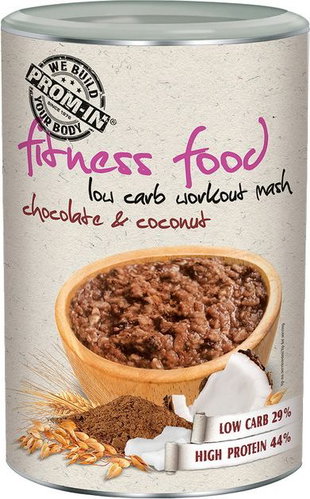 PROMIN Low Carb Workout Mash, 500g, Chocolate, Coconut - Protein Puree - Main image