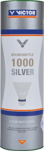 Victor Nylon 1000, White, Slow - Shuttlecock - Main image