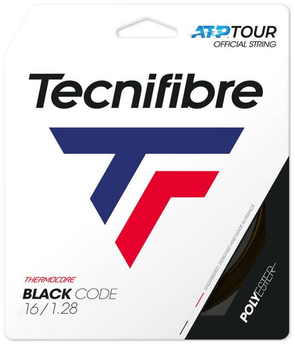 Tecnifibre Black Code 1,28 12m - Tennis Strings - Main image