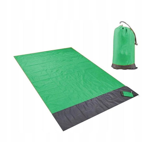 Pronett XJ4328 Magická podložka na pláž zelená - Picnic Blanket - Main image