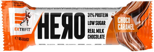 Extrifit Hero Protein Bar 31%, 65 g choco caramel - Protein Bar - Main image