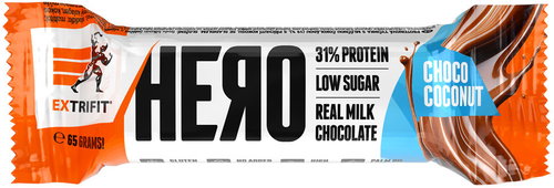 Extrifit Hero Protein Bar 31%, 65 g choco coconut - Protein Bar - Main image