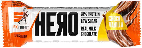Extrifit Hero Protein Bar 31%, 65 g choco vanilla - Protein Bar - Main image